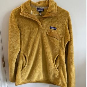 Patagonia Re-Tool Fleece Prairie Gold pullover